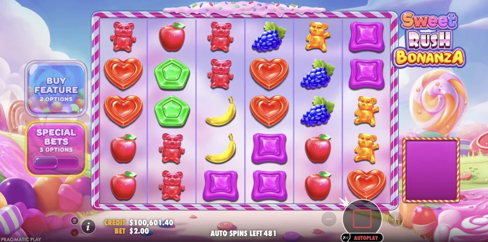 Sweet Rush Bonanza Slot