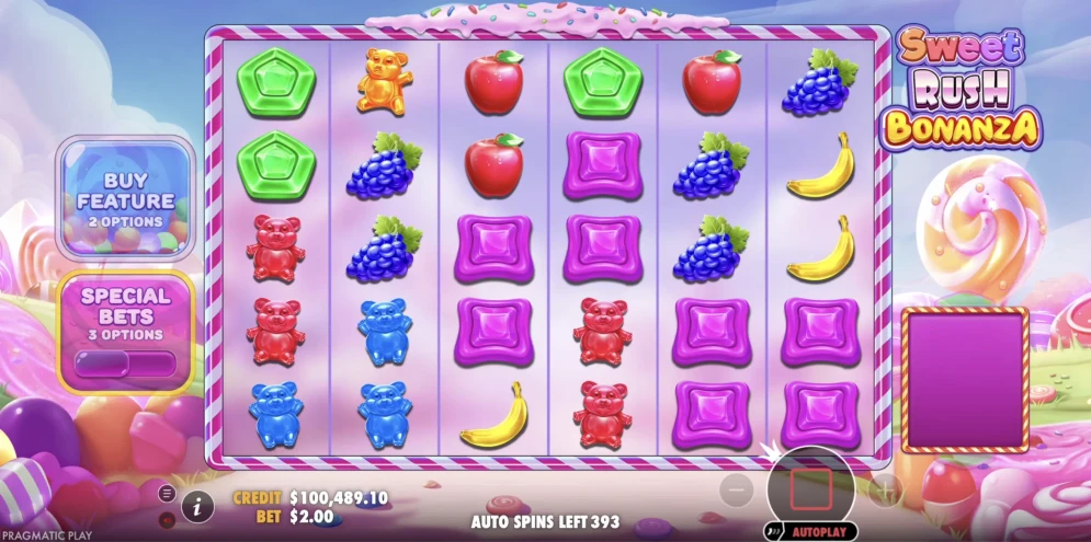 Sweet Rush Bonanza Slot